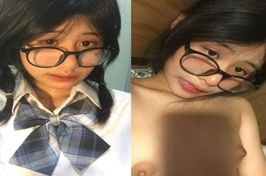 Nữ sinh nóng bỏng đeo kính, ai dám chống lại?