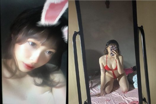 Phim sex cô gái xinh mê đồ lót xanh quyến rũ